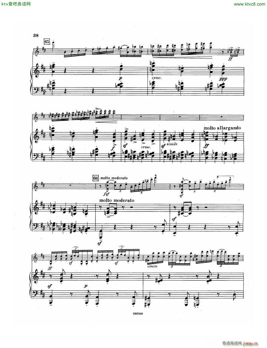 Elgar Violin Concerto Pn(钢琴谱)36