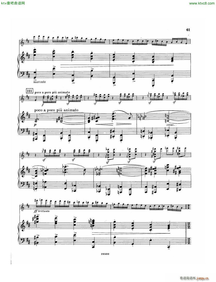 Elgar Violin Concerto Pn(钢琴谱)59