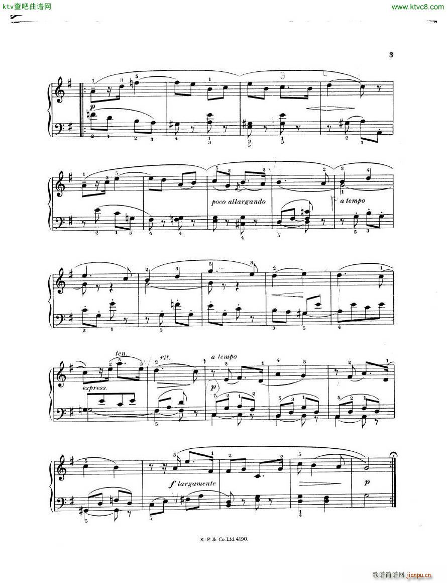 Elgar Sonatina(钢琴谱)3