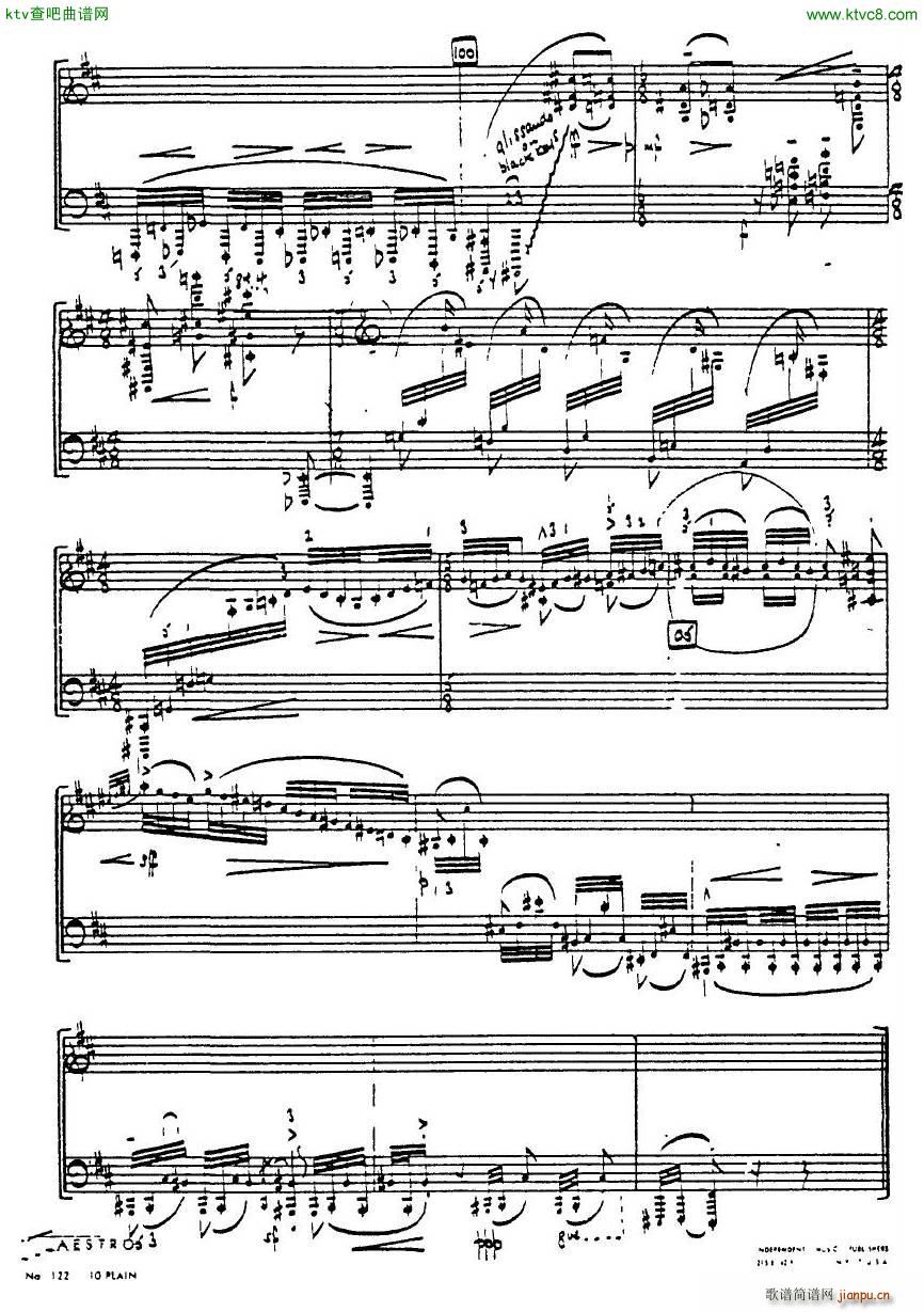 Eckhardt Grammate Sonata no 4(钢琴谱)12