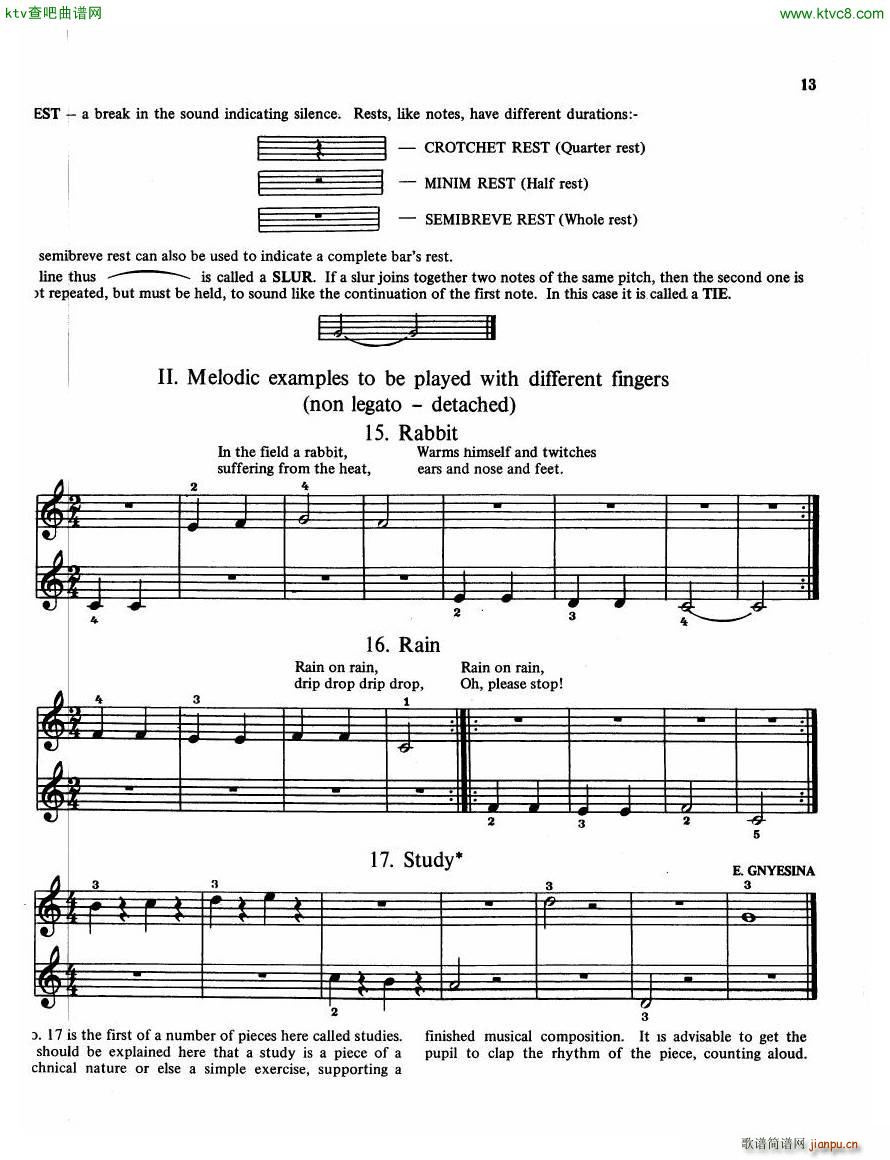 The Russian School of Piano Playing 1(钢琴谱)11