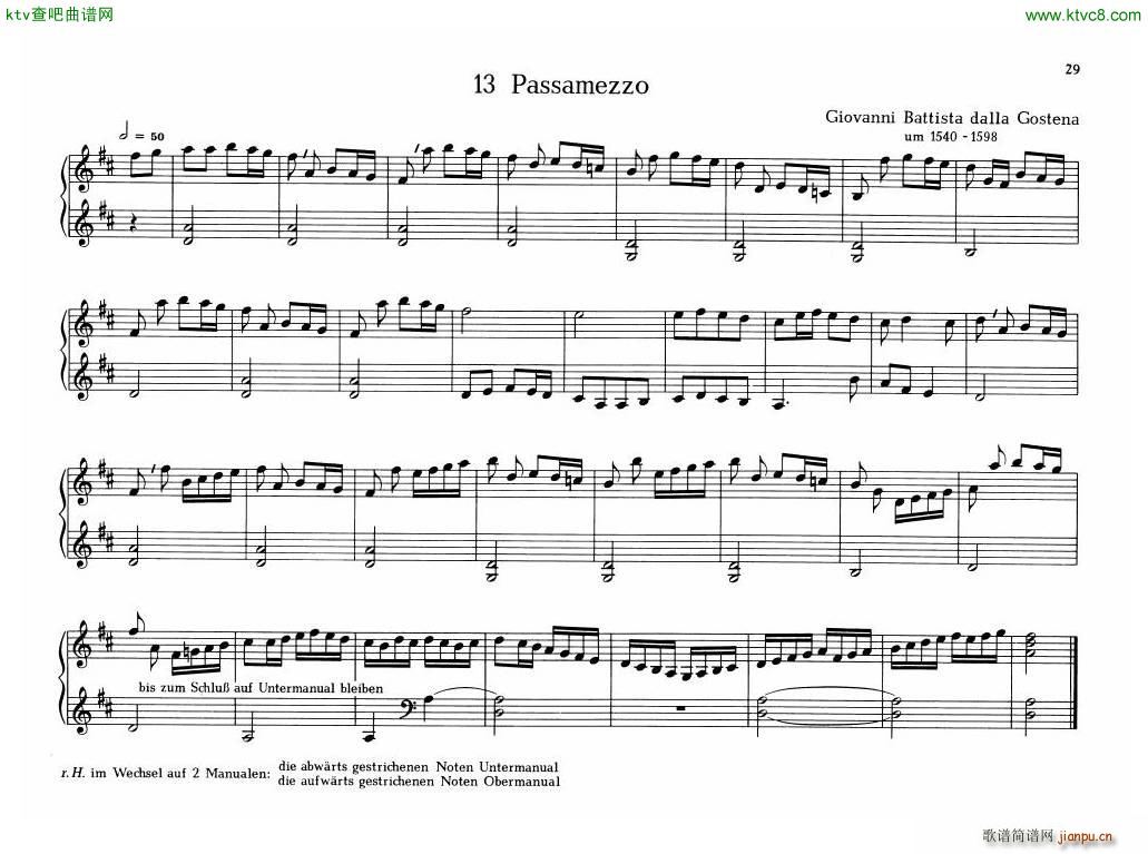 Organ Or Clavichord Old Pieces For(钢琴谱)8