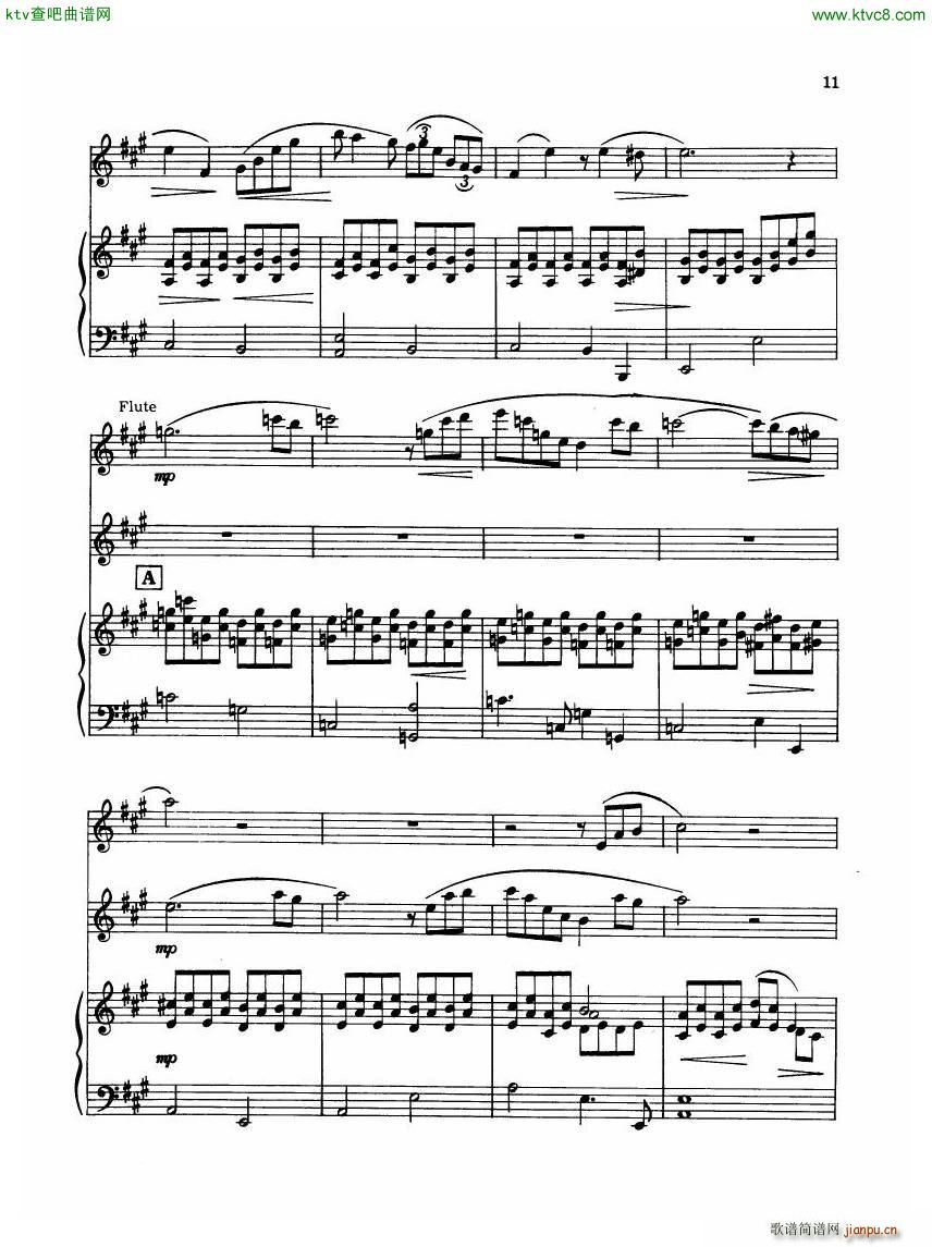 Madeleine Dring Trio For Flute Oboe And Piano(钢琴谱)21