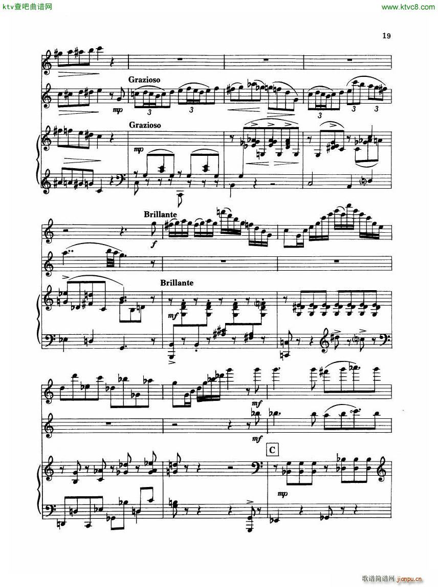 Madeleine Dring Trio For Flute Oboe And Piano(钢琴谱)29