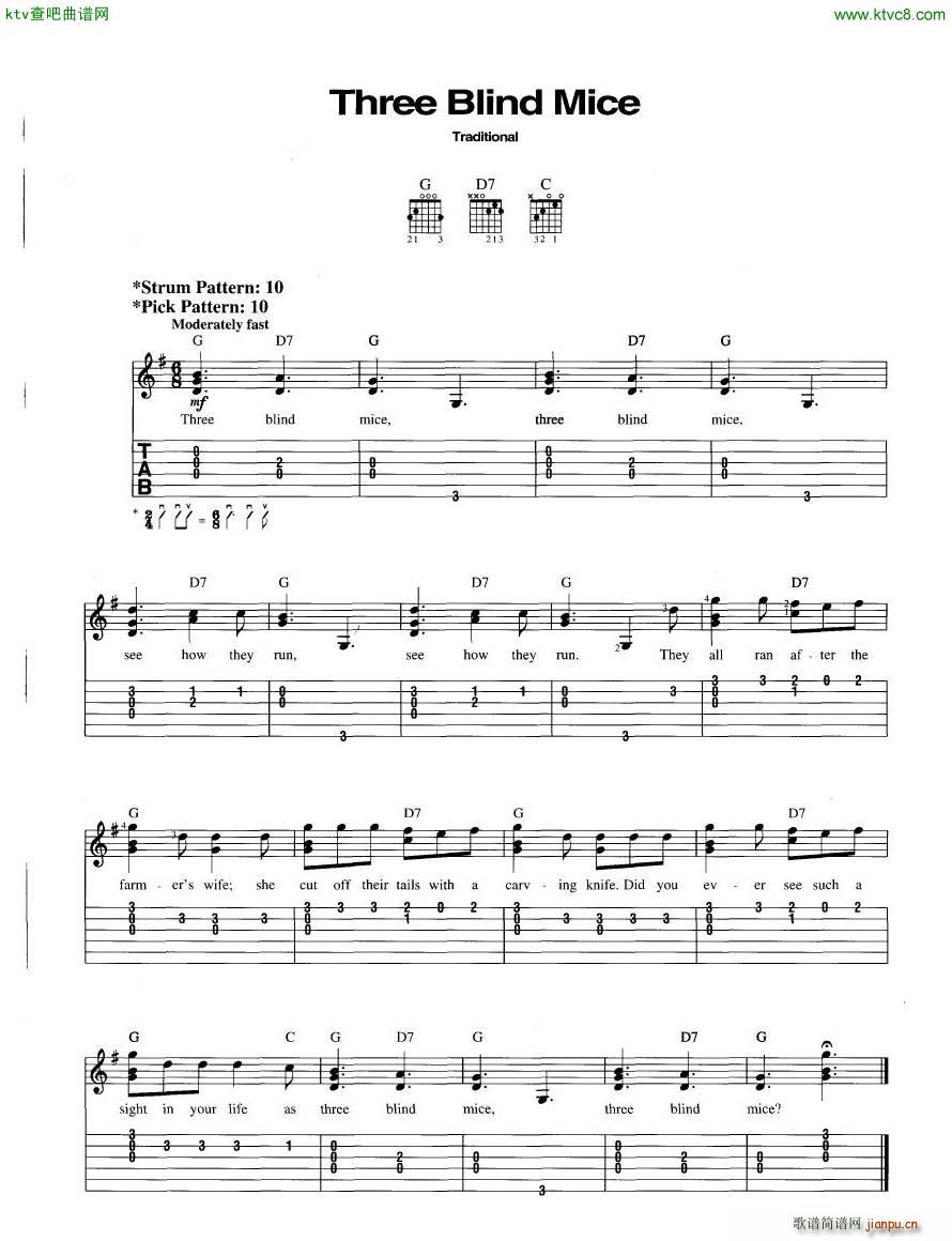 Hal Leonard Easy Guitar 100 Songs For Kids 三(钢琴谱)16