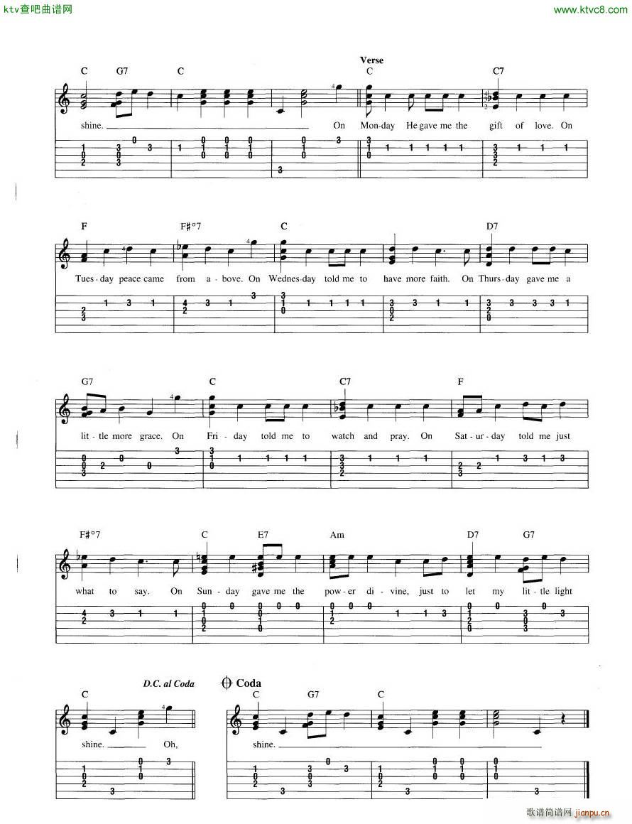 Hal Leonard Easy Guitar 100 Songs For Kids 三(钢琴谱)14