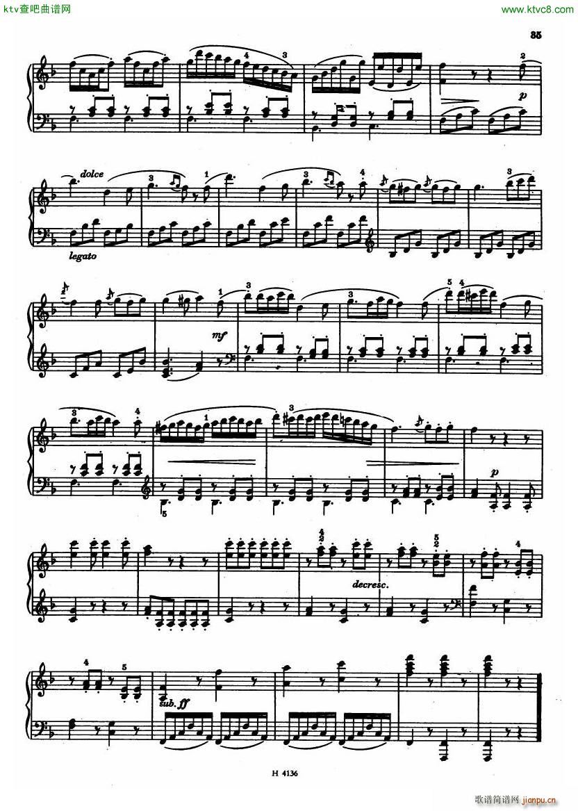 Czech piano variations from 18th century(钢琴谱)33