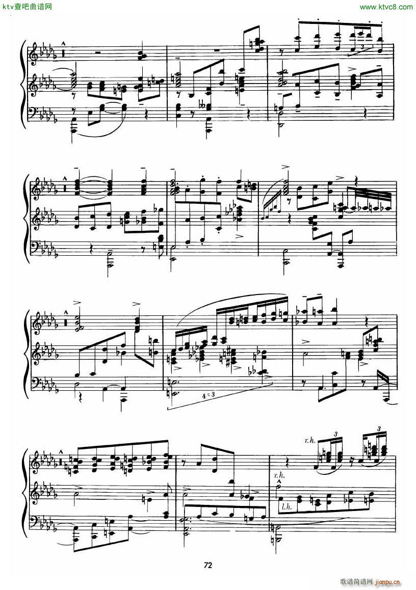 chopin minute waltz transcriptions collection 二(钢琴谱)21