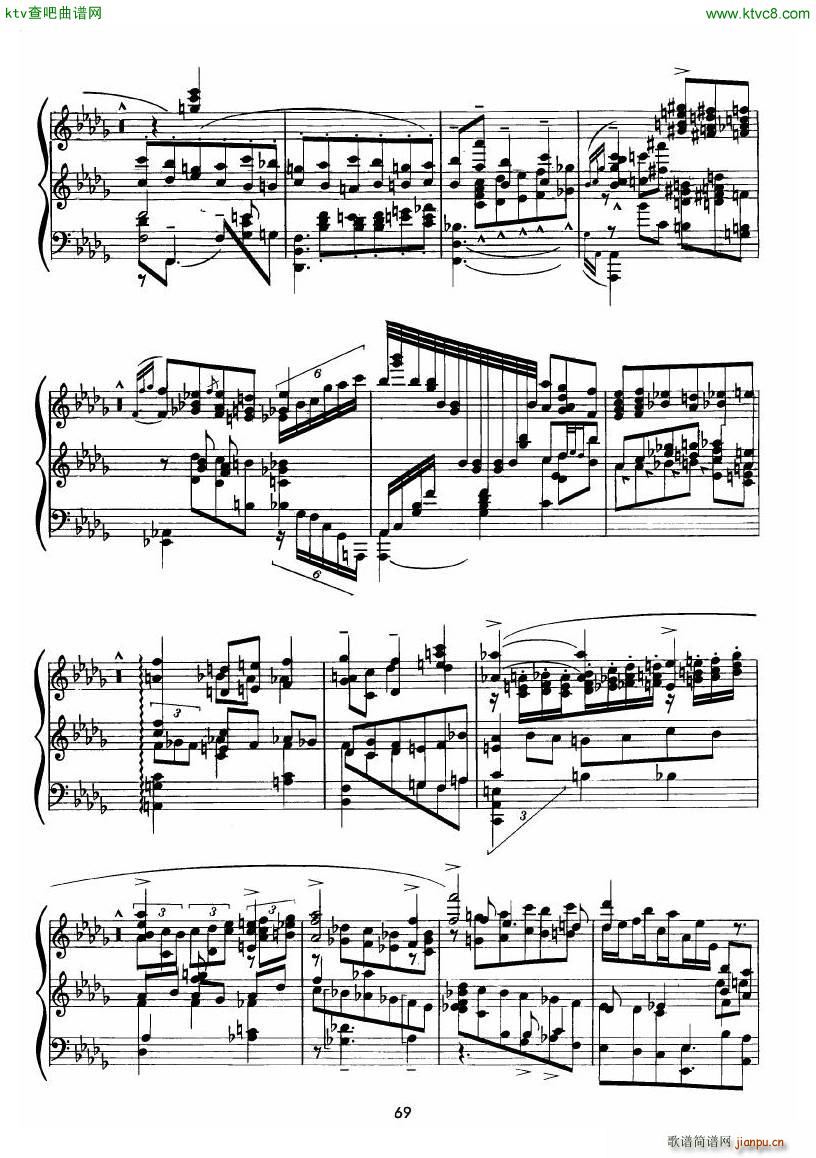chopin minute waltz transcriptions collection 二(钢琴谱)18