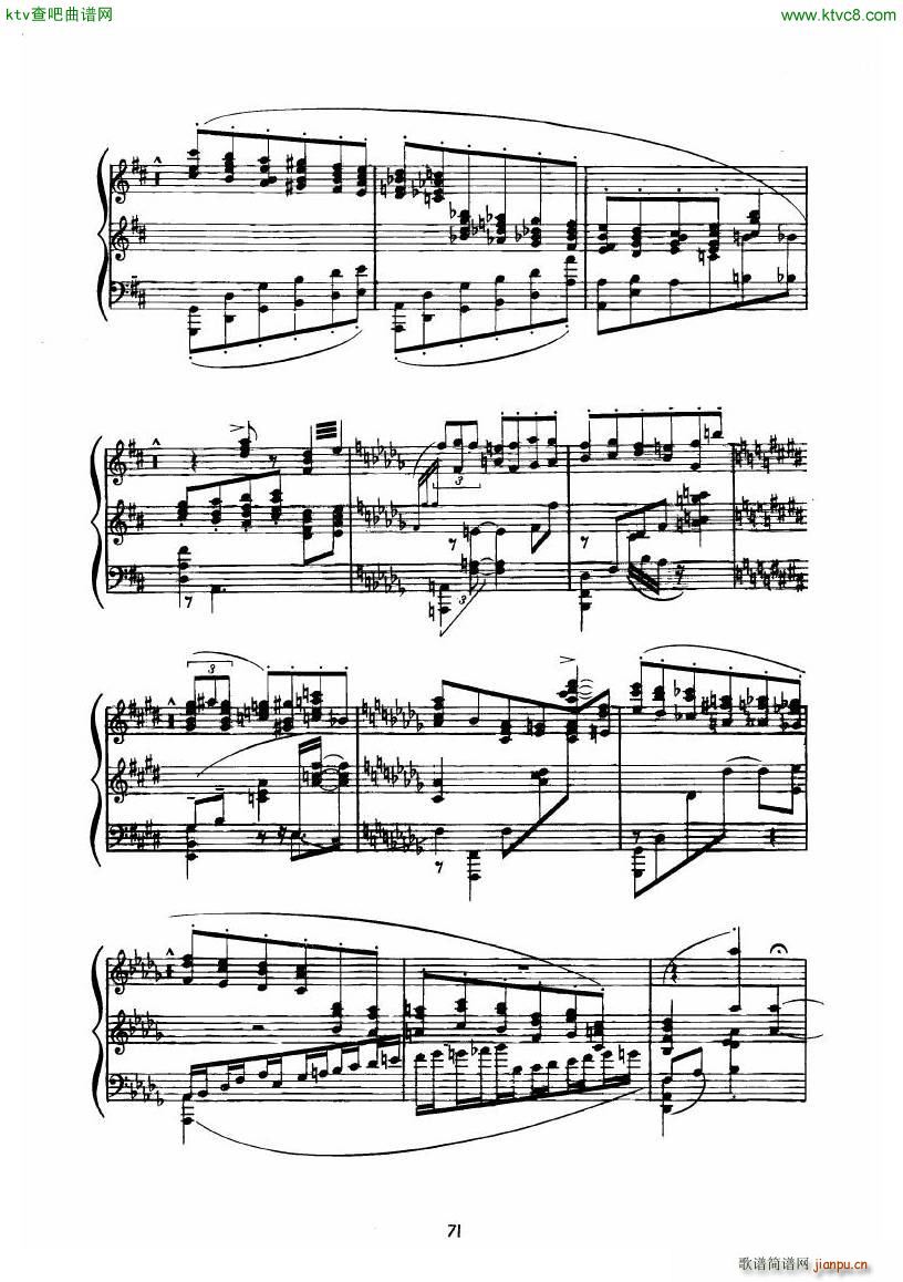 chopin minute waltz transcriptions collection 二(钢琴谱)20