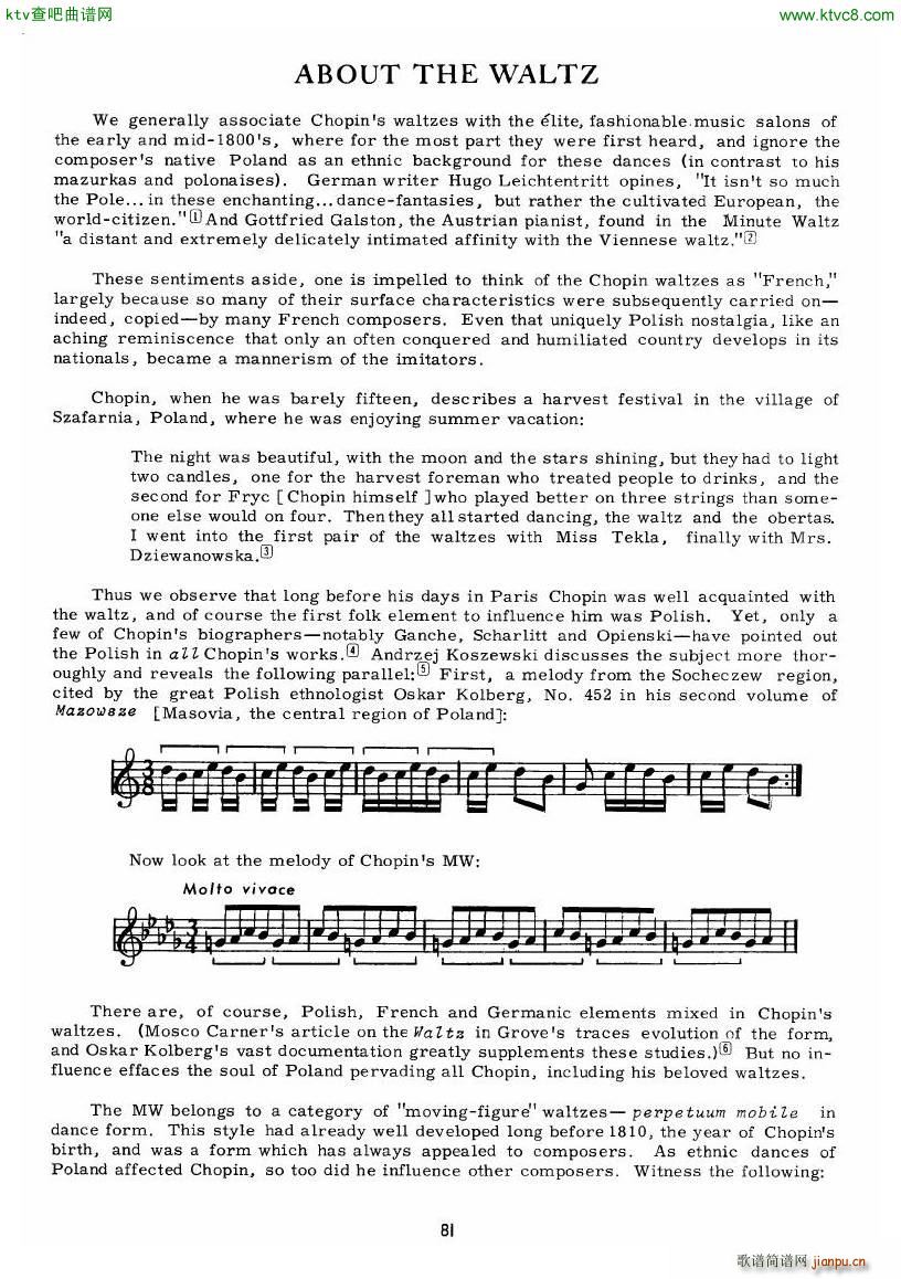 chopin minute waltz transcriptions collection 二(钢琴谱)29