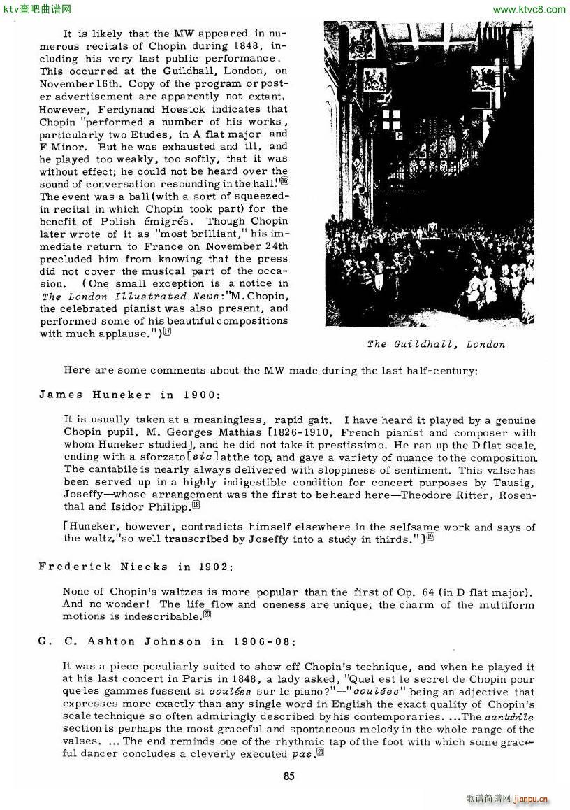 chopin minute waltz transcriptions collection 二(钢琴谱)33