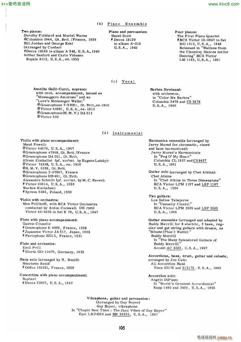 chopin minute waltz transcriptions collection 二(钢琴谱)52