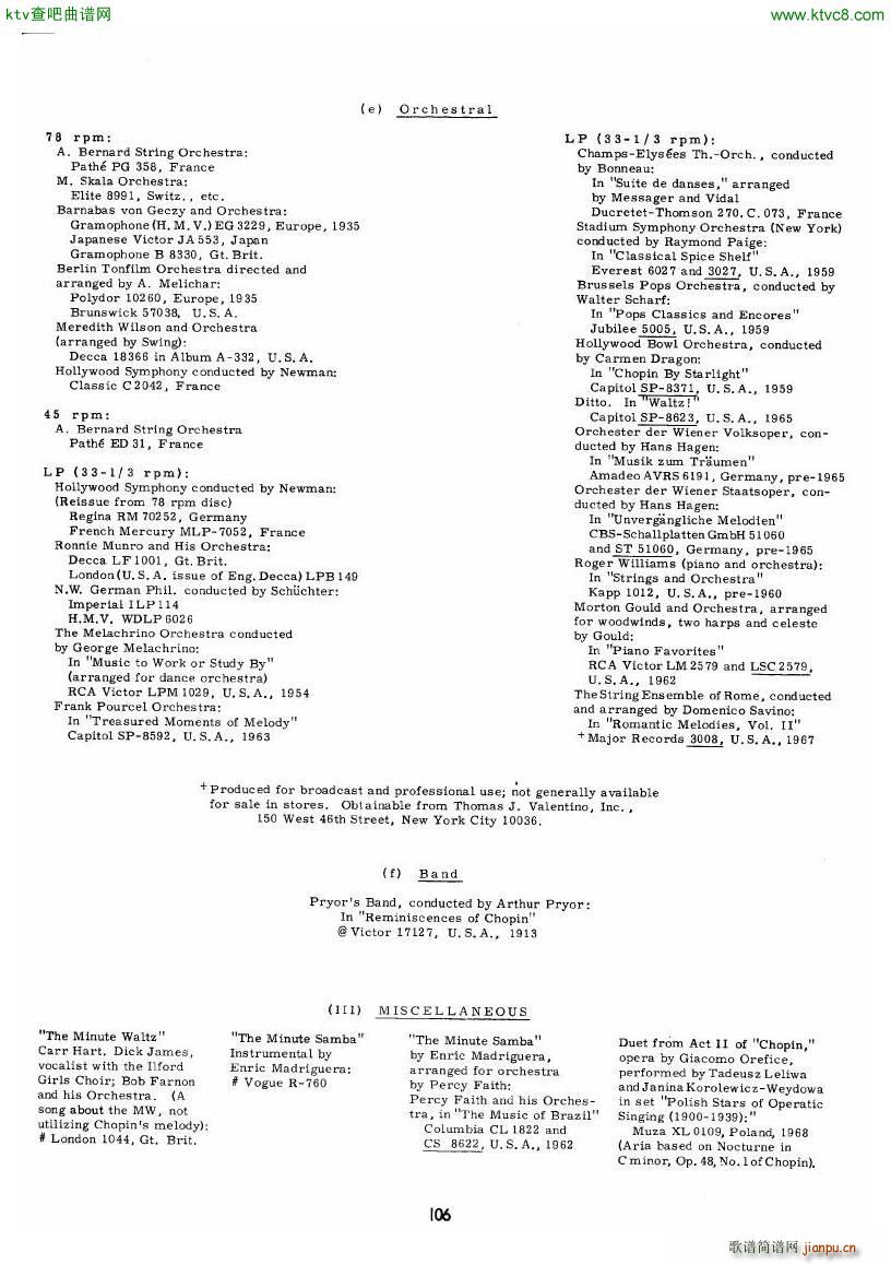 chopin minute waltz transcriptions collection 二(钢琴谱)53