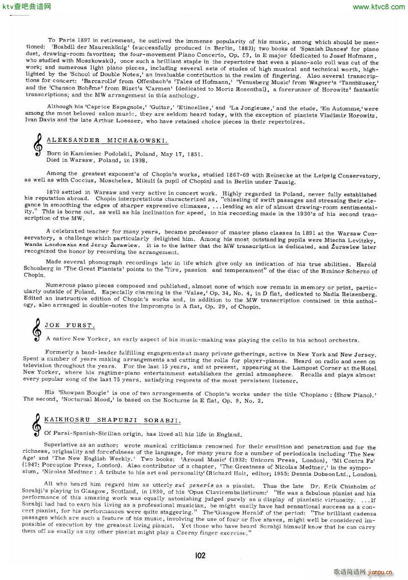 chopin minute waltz transcriptions collection 二(钢琴谱)49