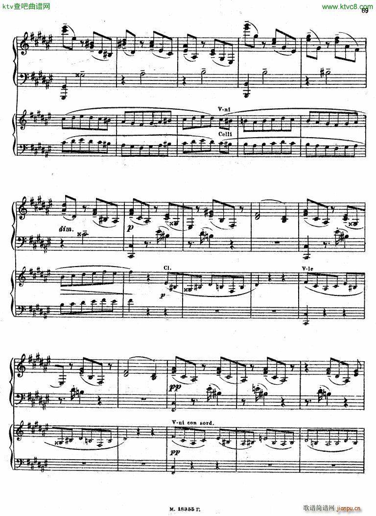 Feinberg op 36 Piano concerto No 2 二(钢琴谱)7