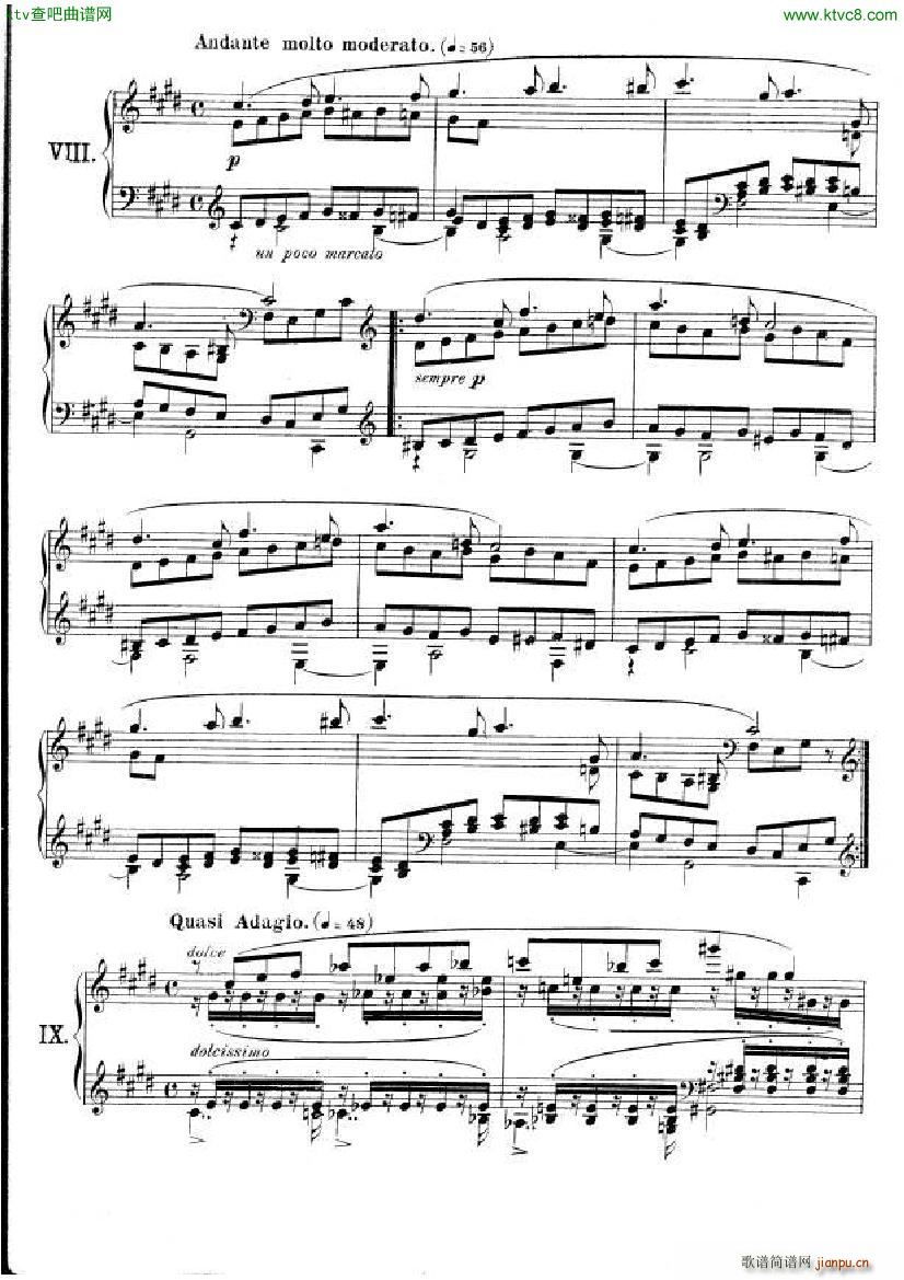Fauré Theme et variations opus 73(钢琴谱)11