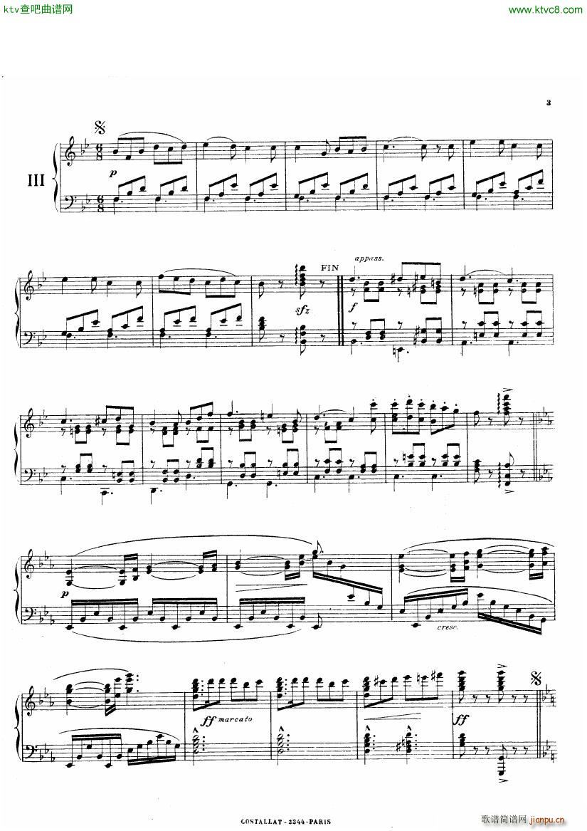 faure souvenirs de bayreuth samazeuilh(钢琴谱)3