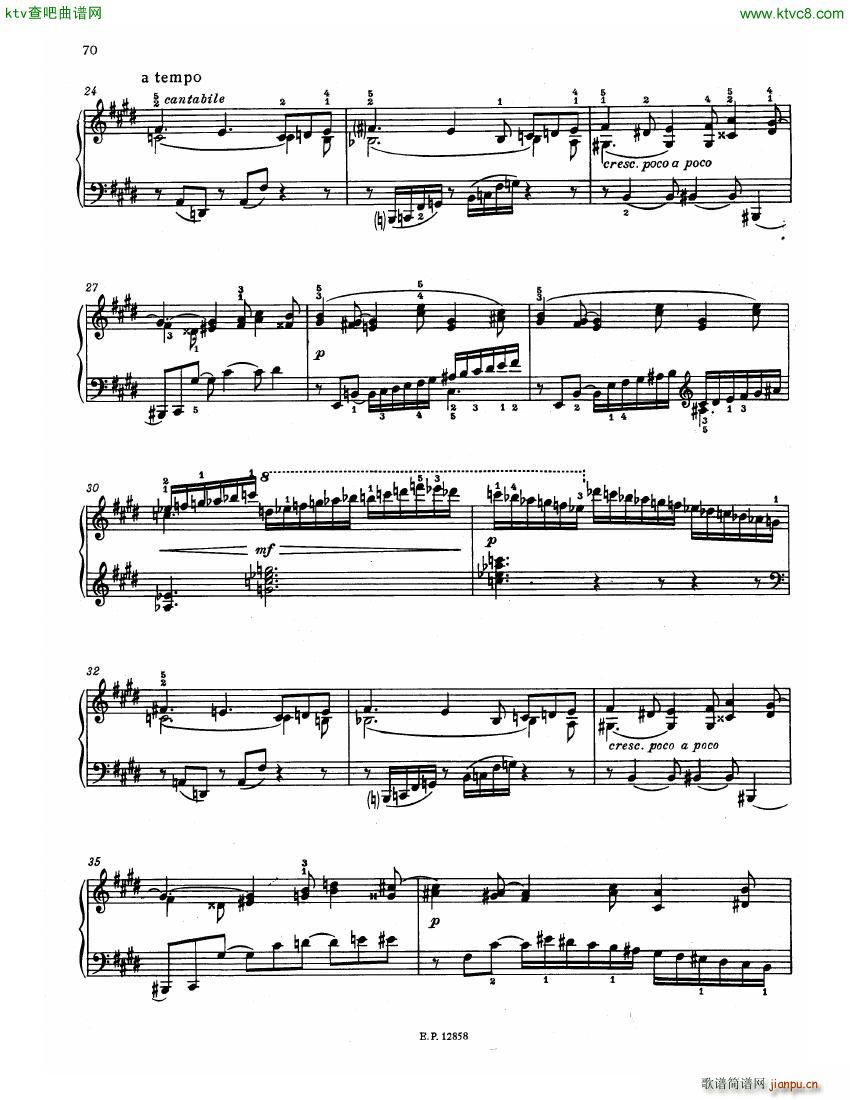 Faure 13 Barcarolle 二(钢琴谱)11