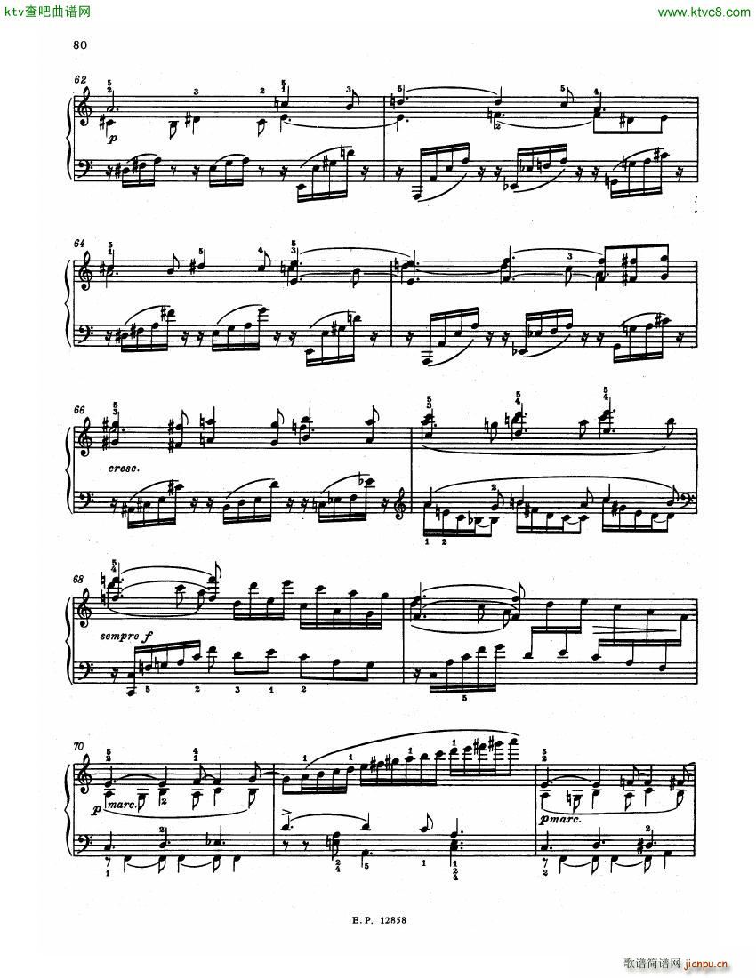 Faure 13 Barcarolle 二(钢琴谱)21