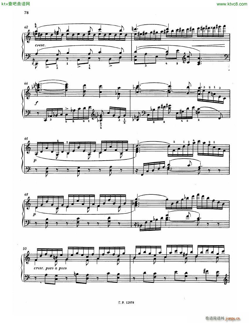 Faure 13 Barcarolle 二(钢琴谱)19