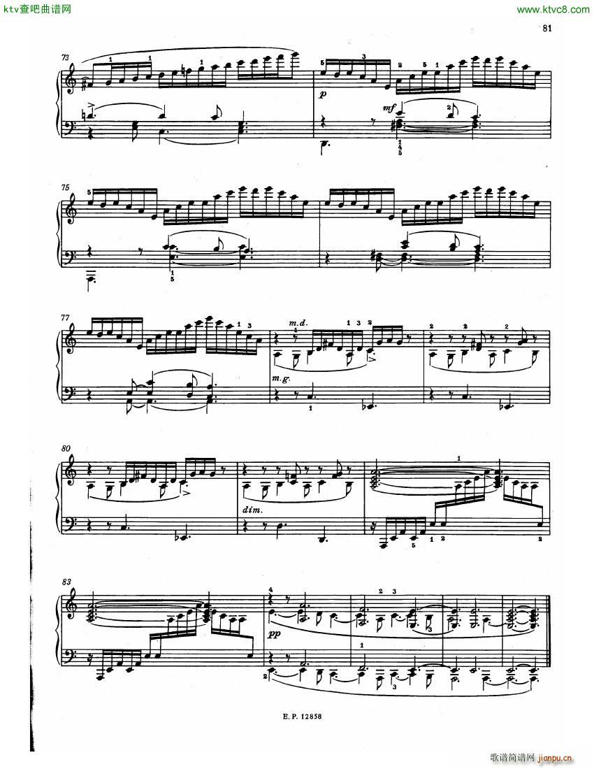 Faure 13 Barcarolle 二(钢琴谱)22