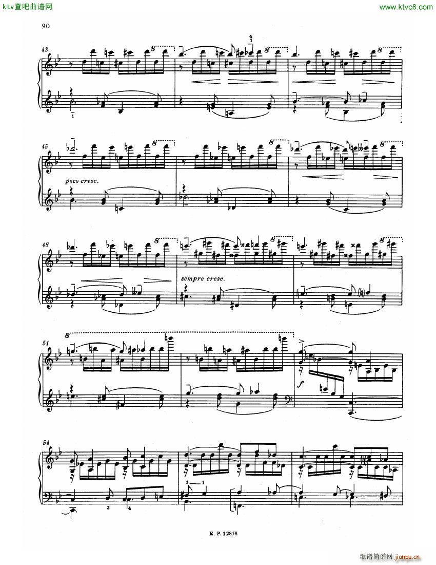 Faure 13 Barcarolle 二(钢琴谱)23