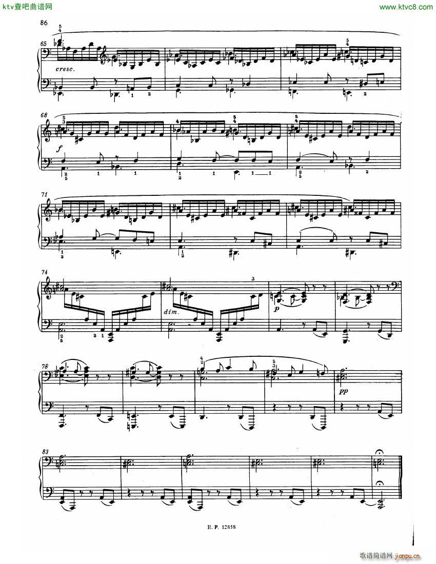 Faure 13 Barcarolle 二(钢琴谱)27