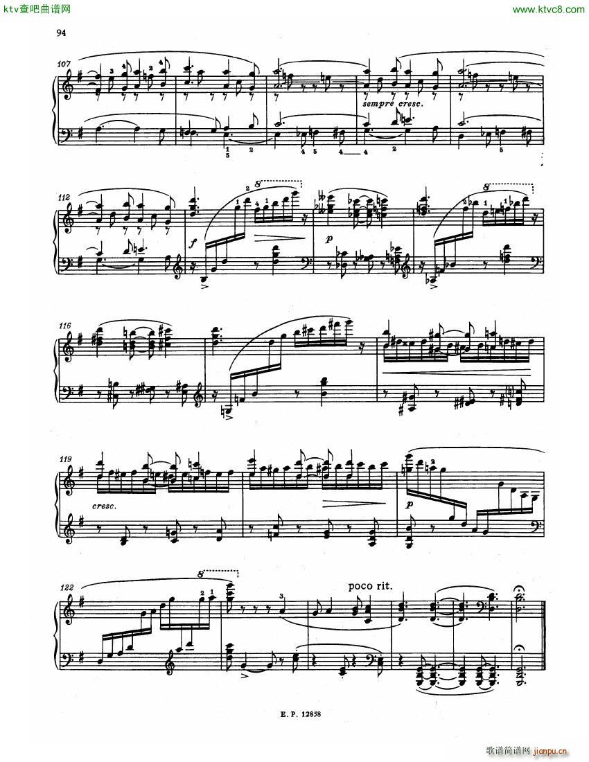 Faure 13 Barcarolle 二(钢琴谱)35