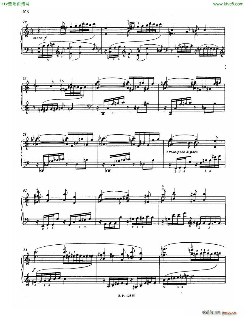 Faure 13 Barcarolle 二(钢琴谱)47