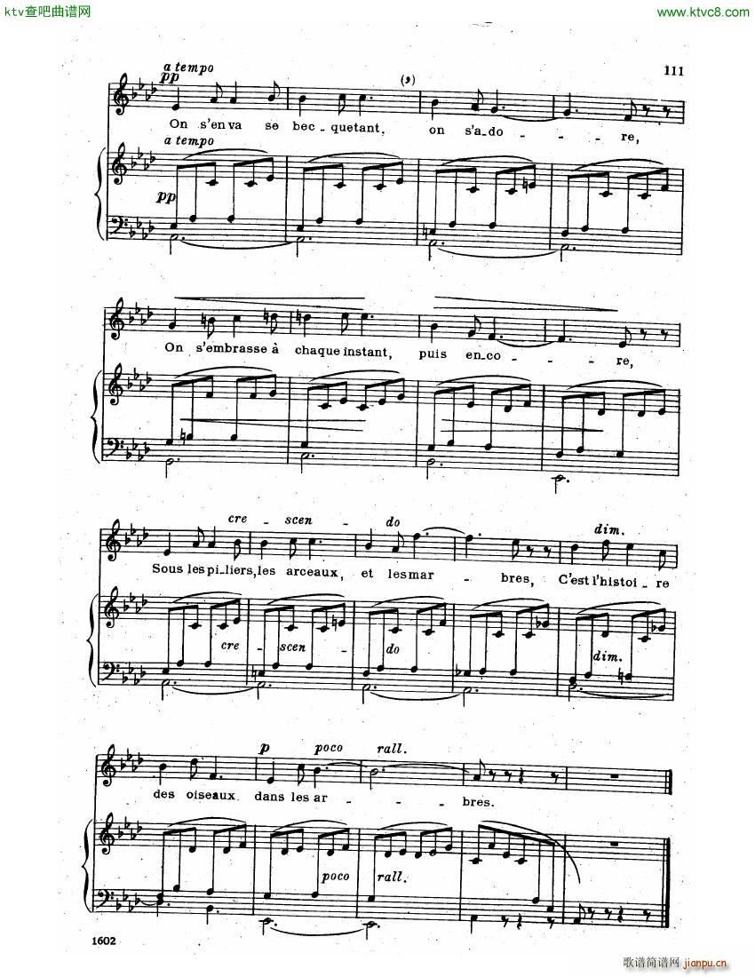 Faure 30 Songs 三(钢琴谱)3