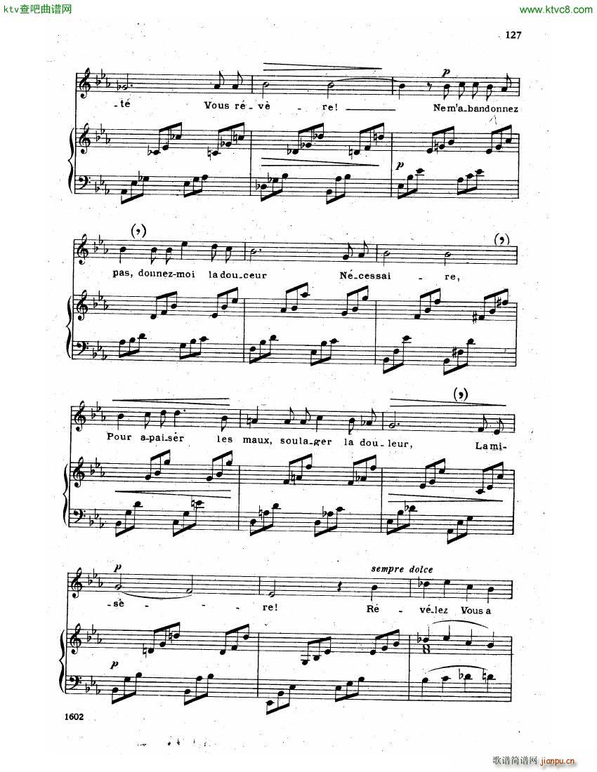 Faure 30 Songs 三(钢琴谱)18