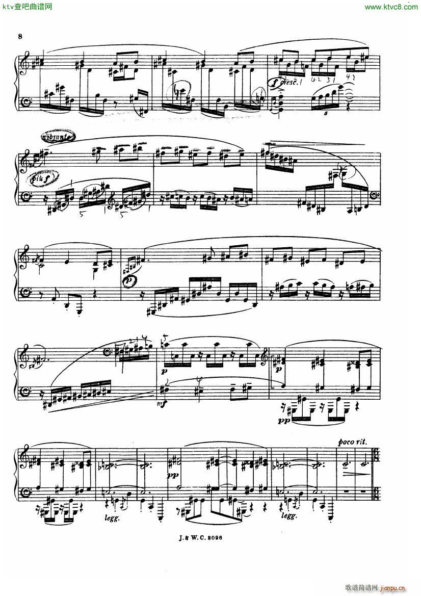 de Falla Fantasia baetica(钢琴谱)9