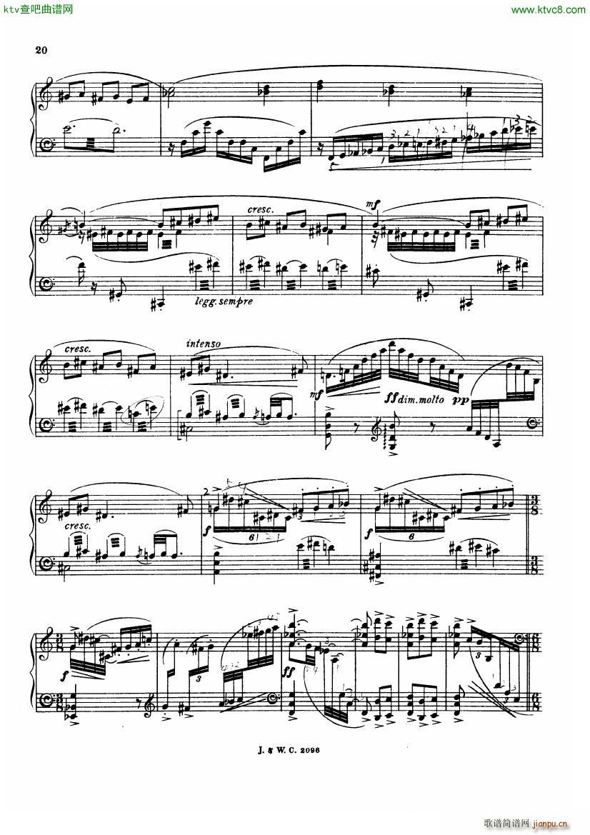 de Falla Fantasia baetica(钢琴谱)21