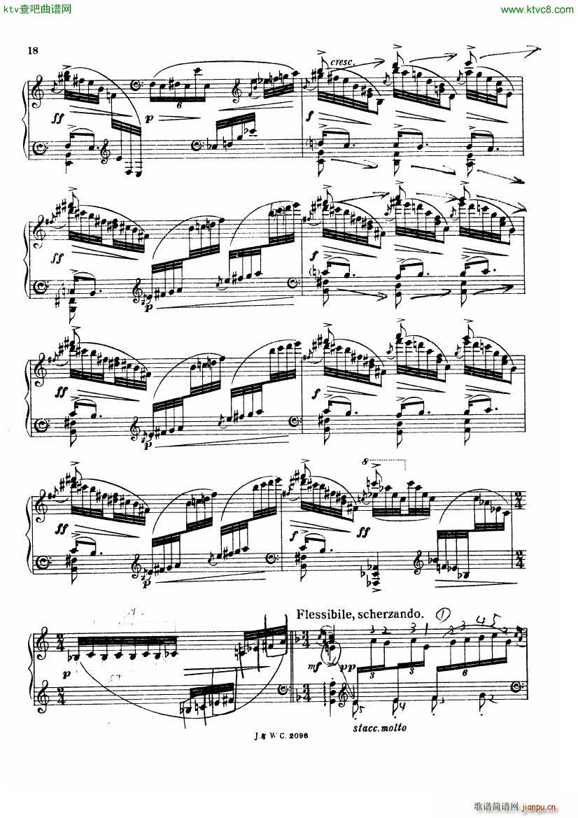 de Falla Fantasia baetica(钢琴谱)19