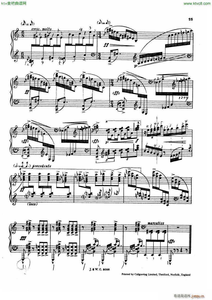 de Falla Fantasia baetica(钢琴谱)18