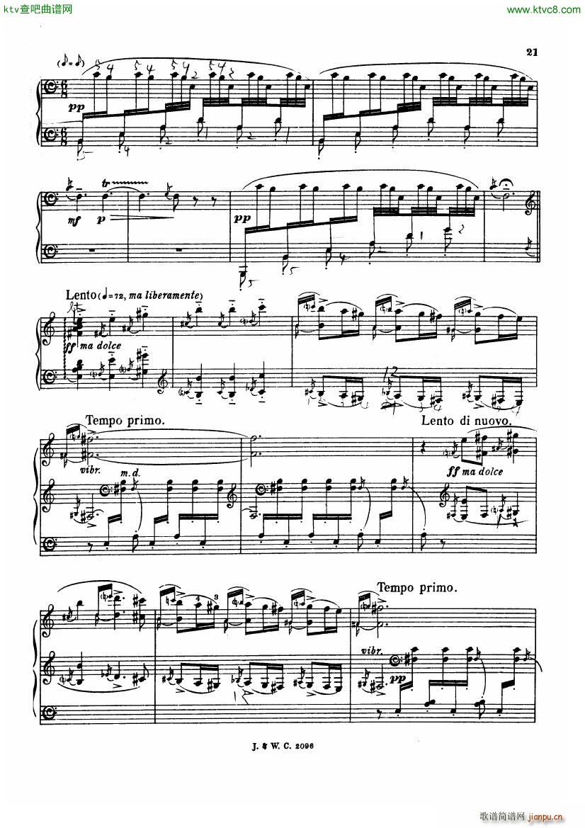 de Falla Fantasia baetica(钢琴谱)22