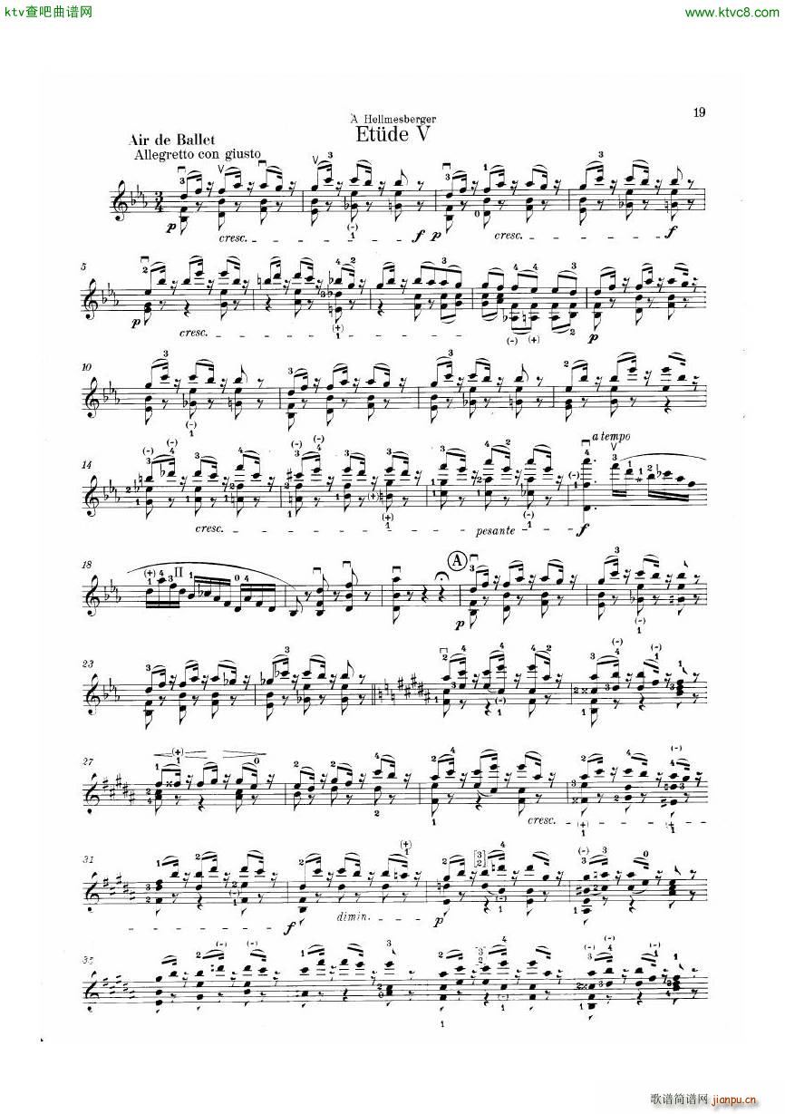 H W Ernst 6 Polyphonic Studies(钢琴谱)18