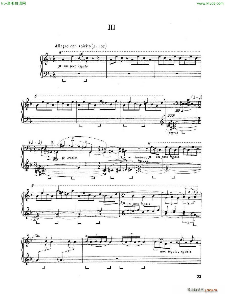 Enescu op 24 No 3 Piano sonata No 3(钢琴谱)23