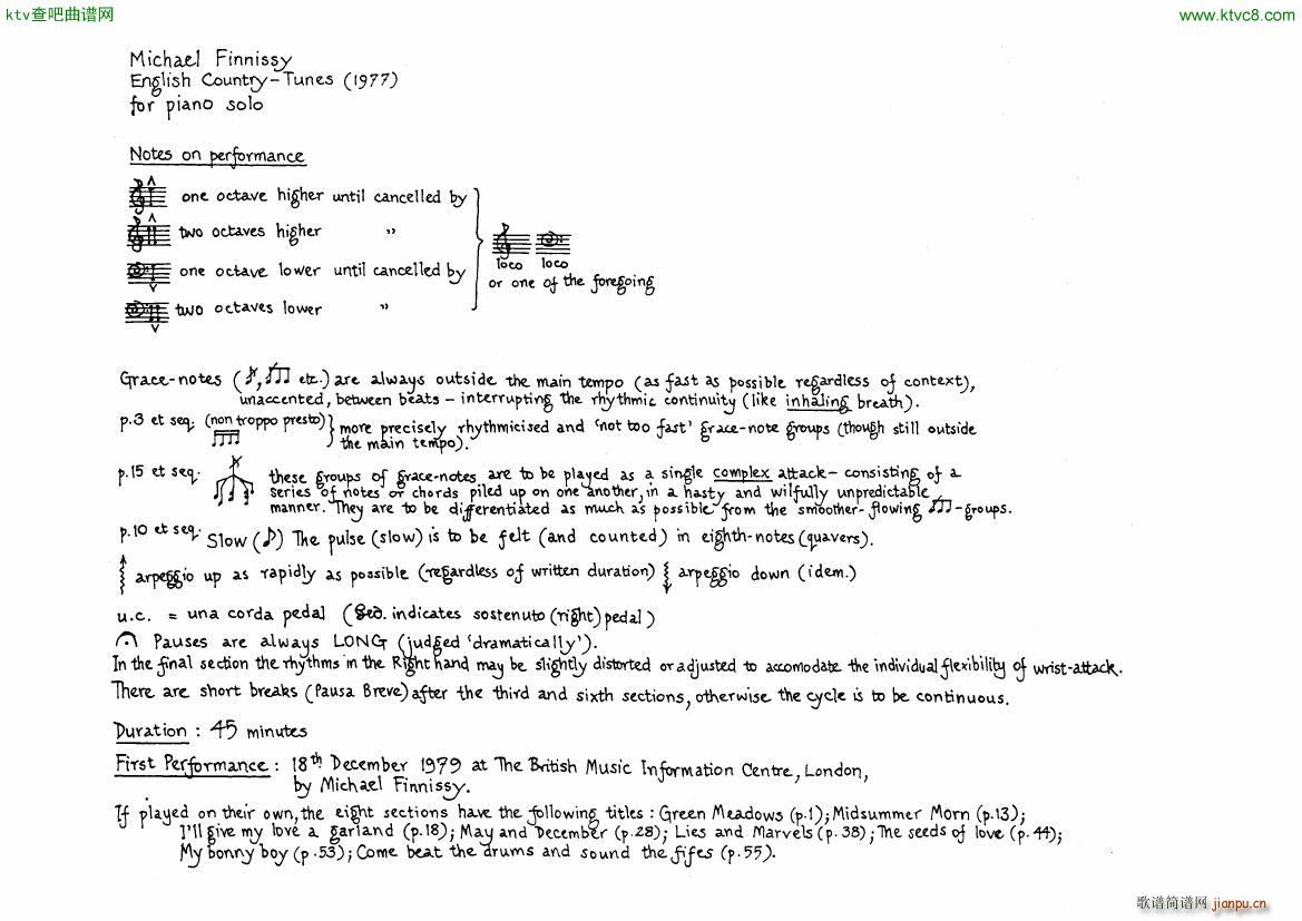 Finnissy English Country Tunes file 1(钢琴谱)1