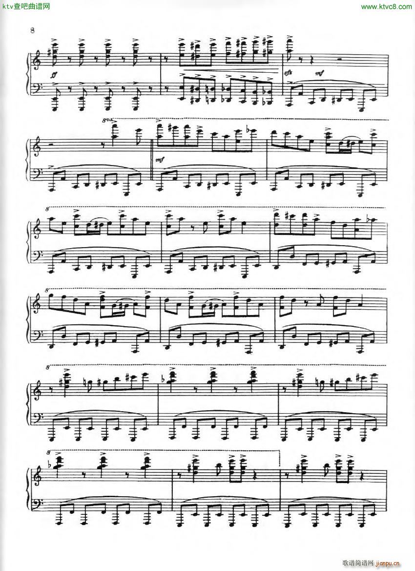 fina bumble boogie(钢琴谱)7