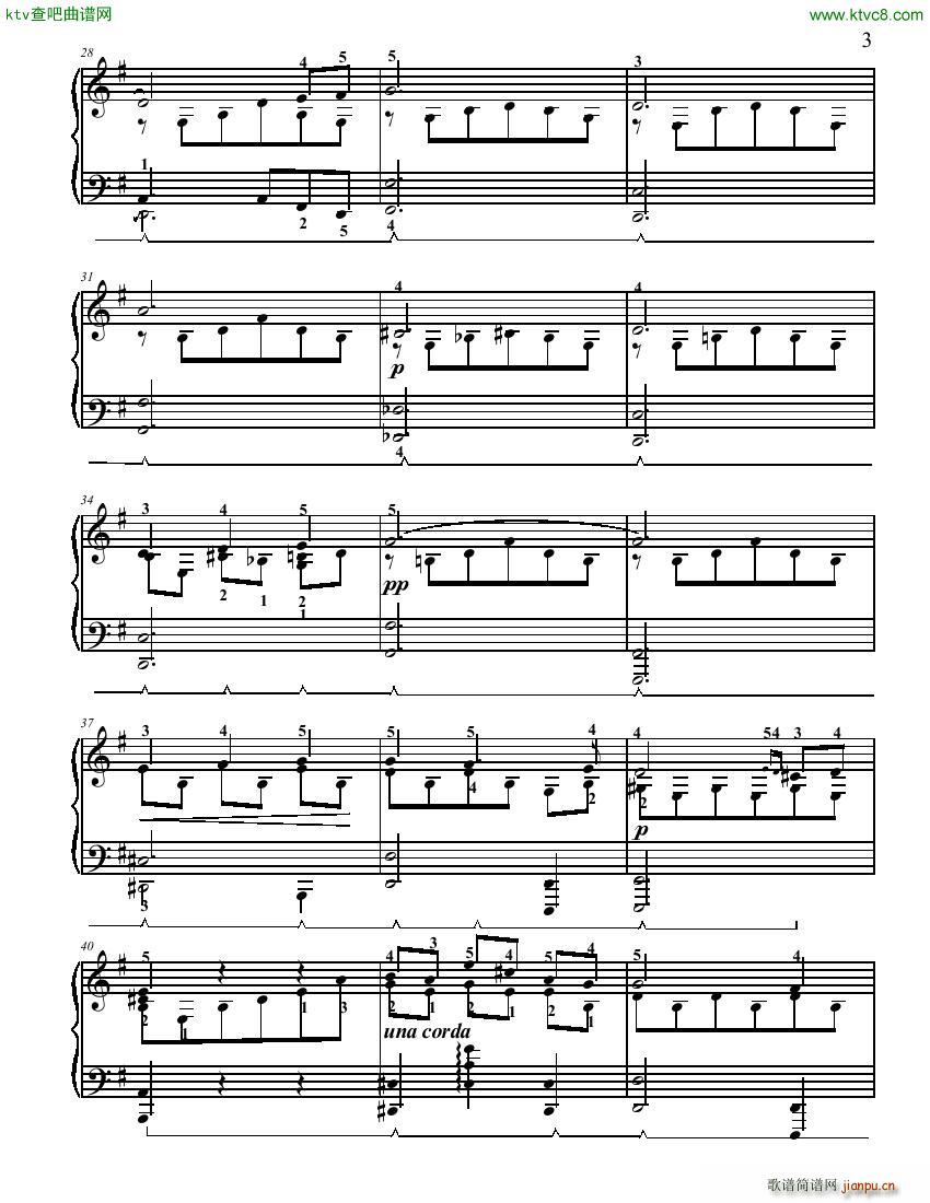 Fiiltsch Romance Sans Paroles(钢琴谱)3