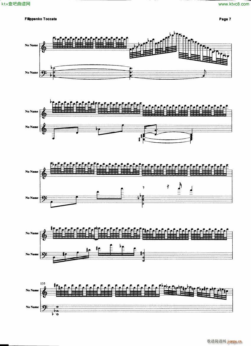 Filippenko Toccata(钢琴谱)7