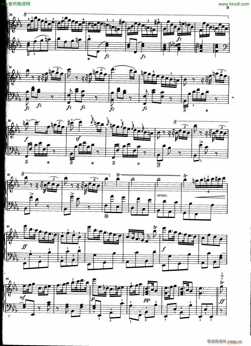 Field 01 1 Piano Sonata No1(钢琴谱)8