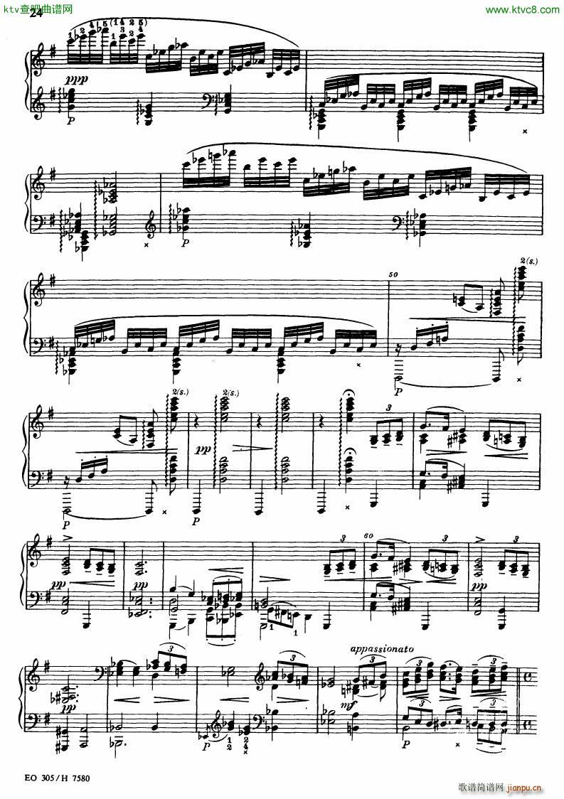 Fibich studies of painters op 56(钢琴谱)19