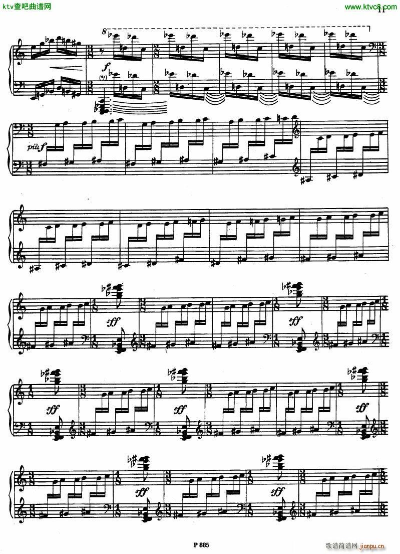Fiser piano sonata no 4(钢琴谱)9