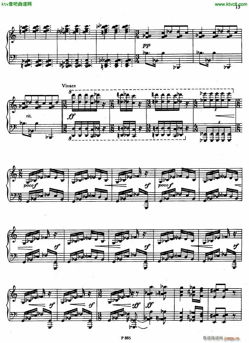 Fiser piano sonata no 4(钢琴谱)11