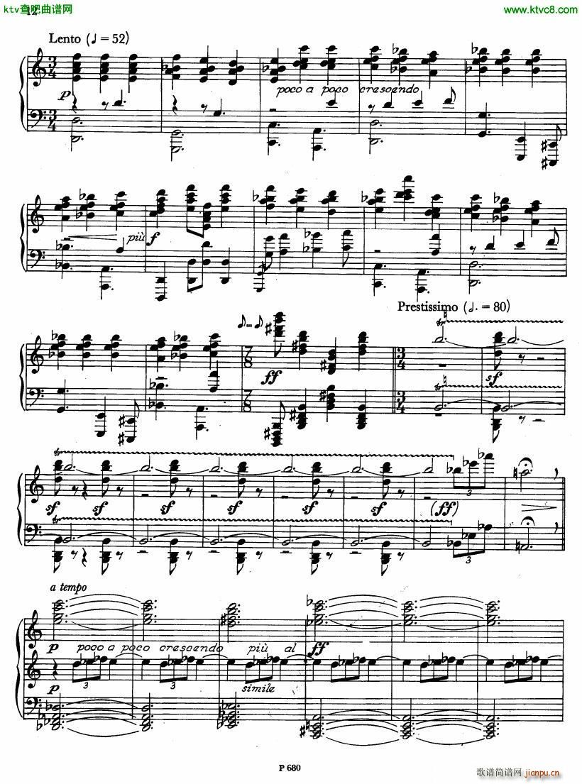 Fiser piano sonata no 3(钢琴谱)15