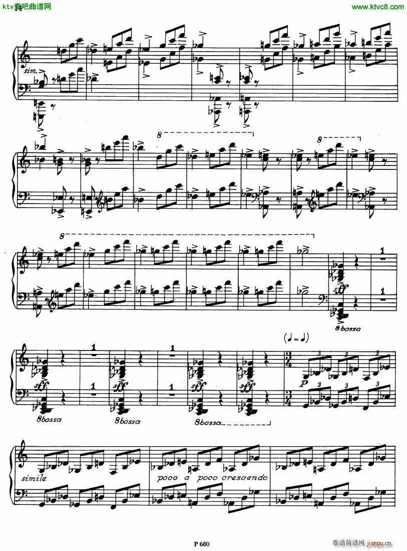 Fiser piano sonata no 3(钢琴谱)17