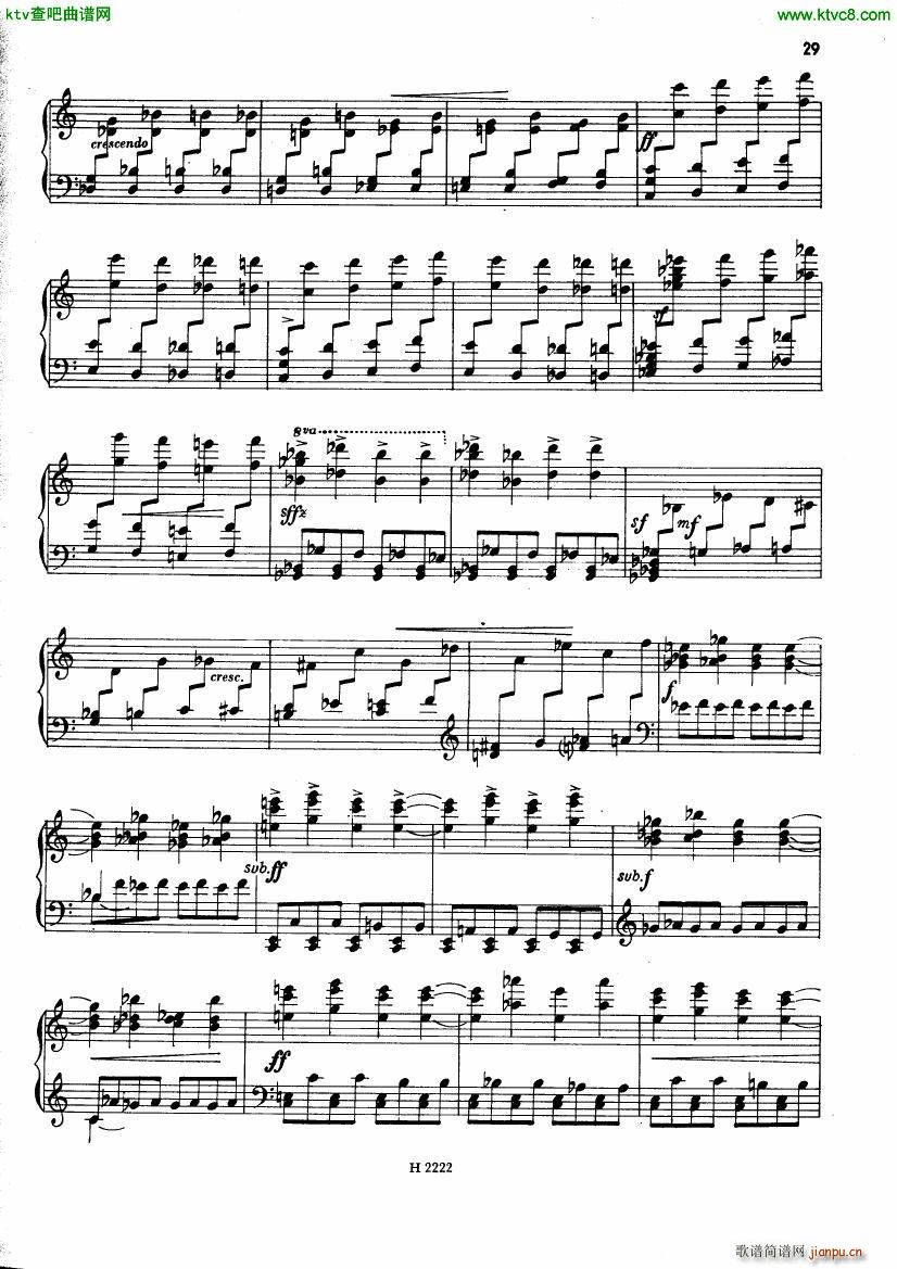 Fiser Piano Sonata 1955(钢琴谱)29